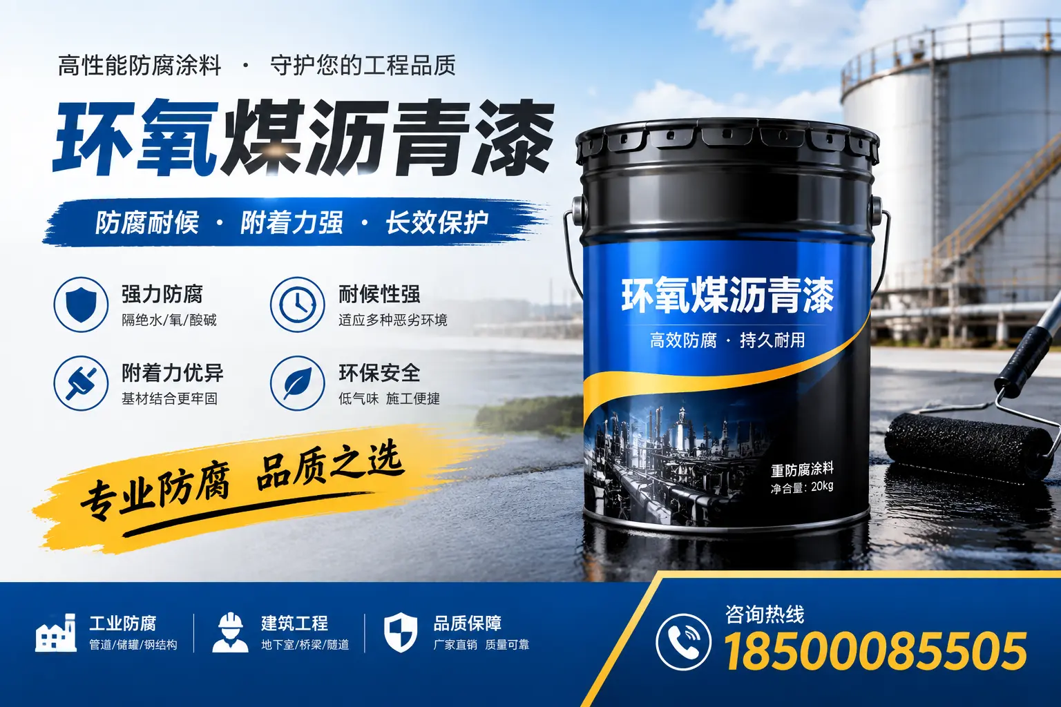 如何选择适合的环氧煤沥青漆？林芝市场选型指南